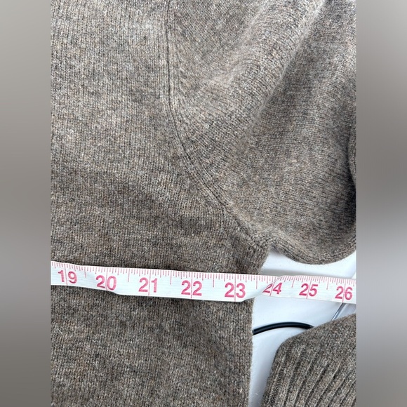 NWT $99 Rodd & Gunn Men's Wool "Jacks Bay knit” Quarter-Zip Sweater L Oatmeal - Picture 9 of 12